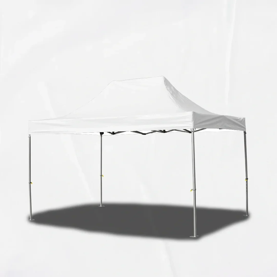 Carpa Plegable 3x4.5 m, Gama ELITE 57mm, Sin laterales, blanco