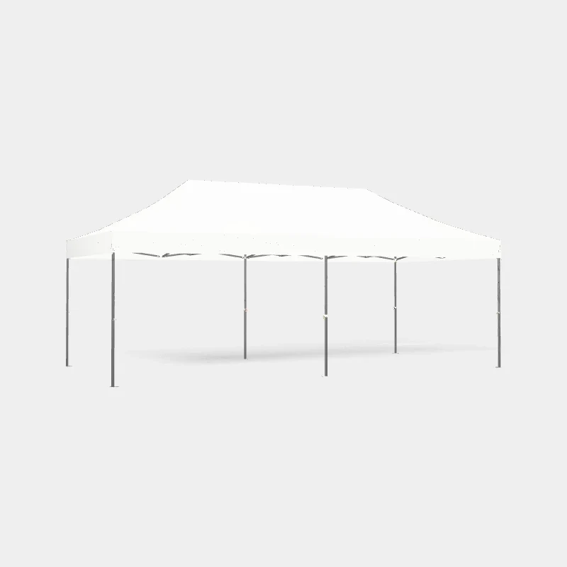 Carpa plegable 8 × 4 m · ELITE, estructura y techo sin cortinas
