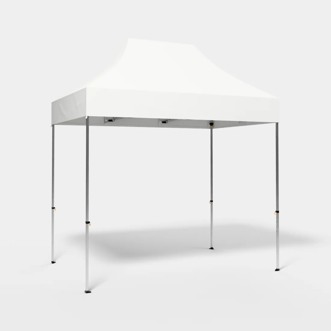 Carpa Plegable 3x2 m, Gama ECO 32mm, Sin laterales, blanco