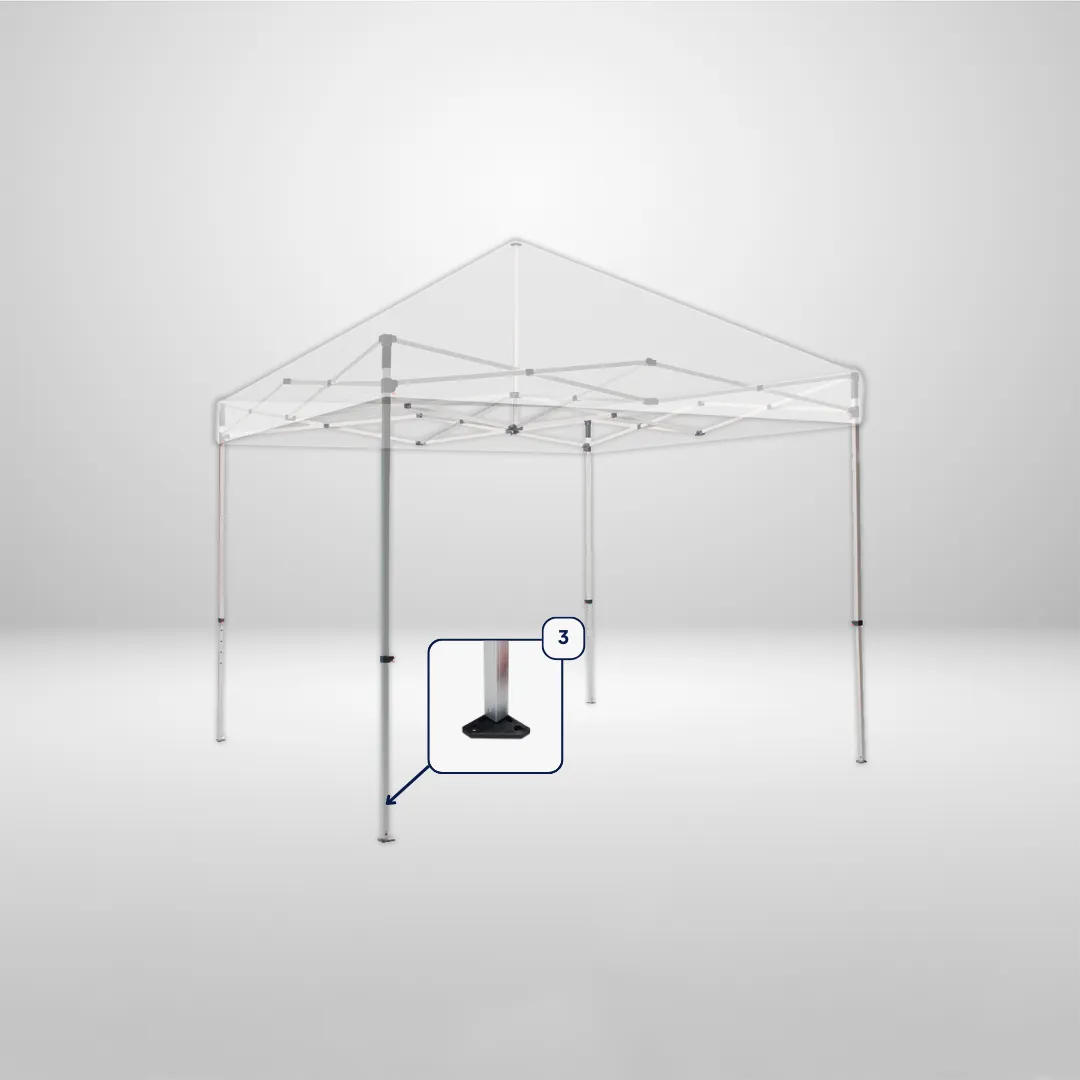 Pieza de repuesto Nº 3 para carpa plegable - Gama ECO
