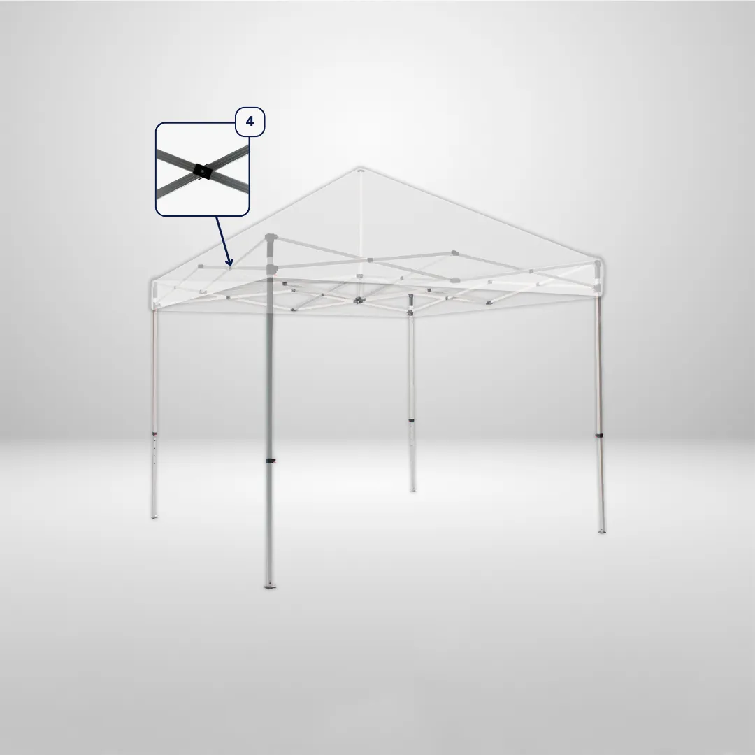 Pieza de repuesto Nº 4 para carpa plegable - Gama ECO
