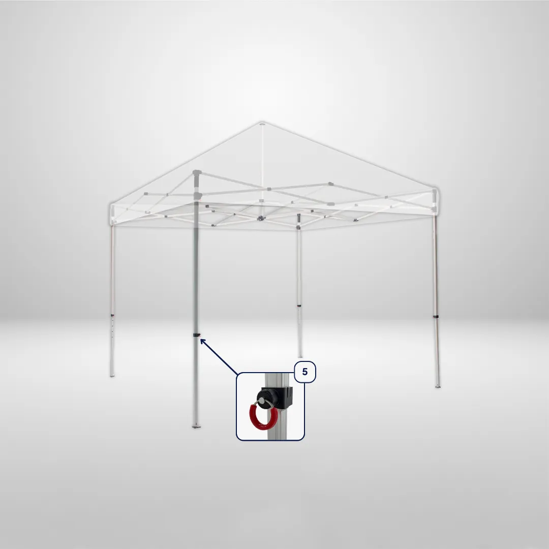 Pieza de repuesto Nº 5 para carpa plegable - Gama ECO