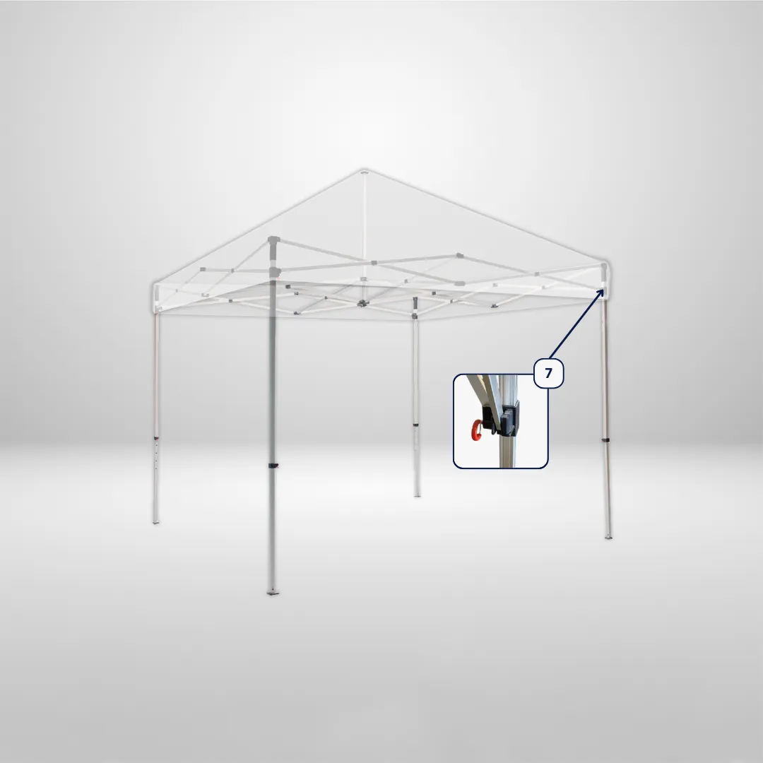 Pieza de repuesto Nº 7 para carpa plegable - Gama ECO