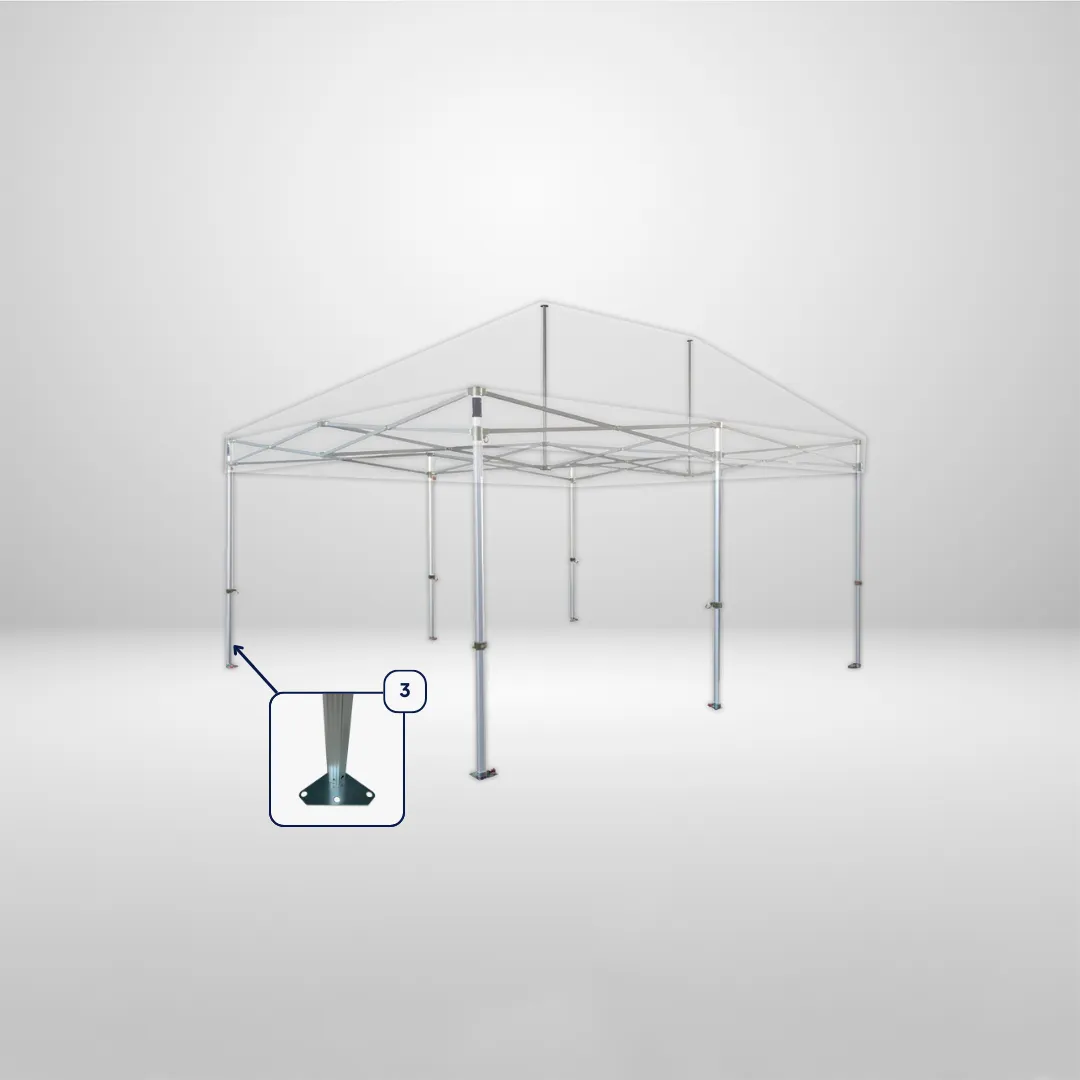 Pieza de repuesto Nº 3 para carpa plegable - Gama ELITE