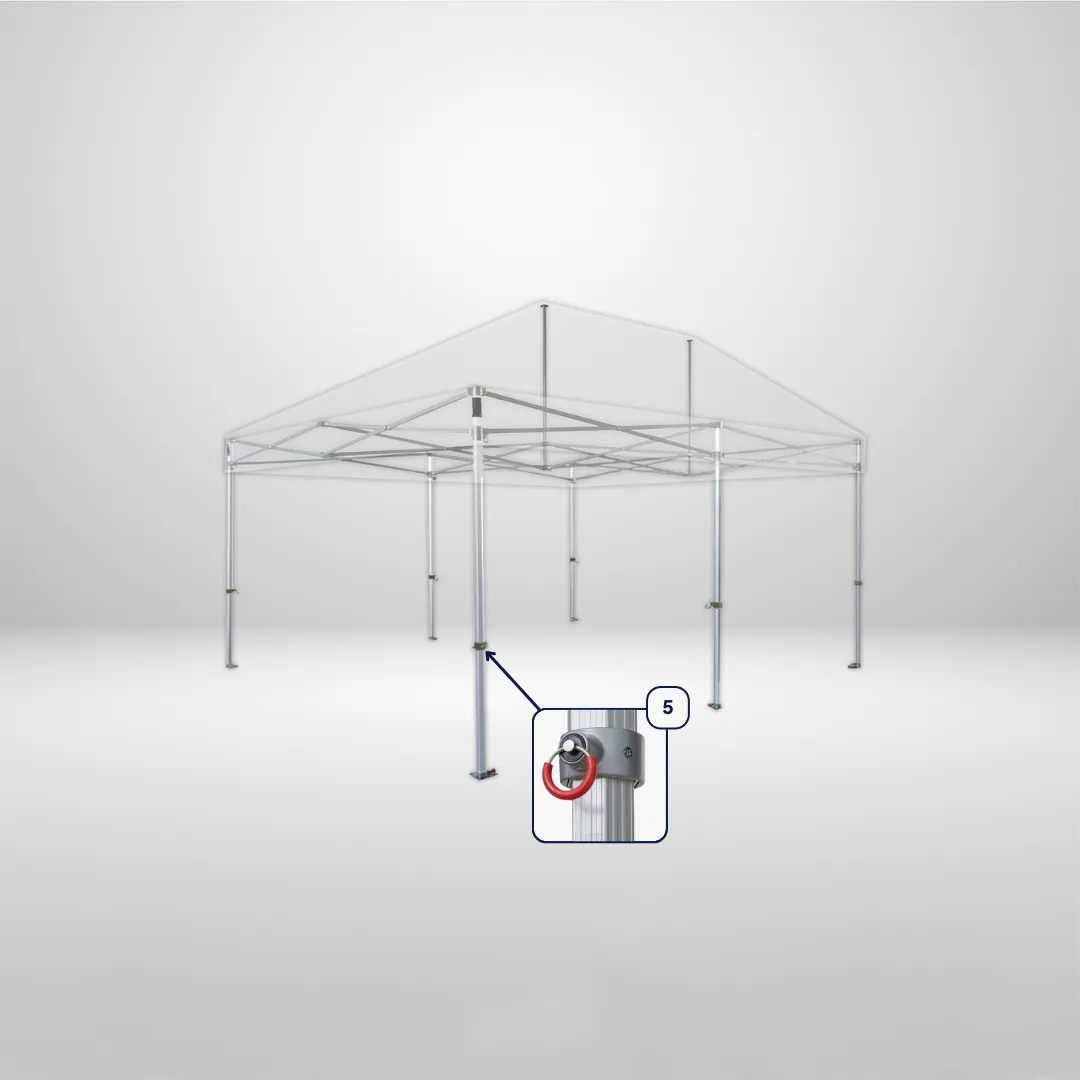 Pieza de repuesto Nº 5 para carpa plegable - Gama ELITE