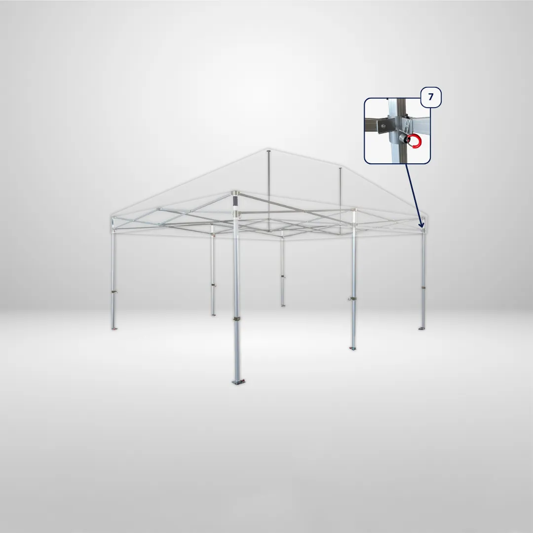 Pieza de repuesto Nº 7 para carpa plegable - Gama ELITE