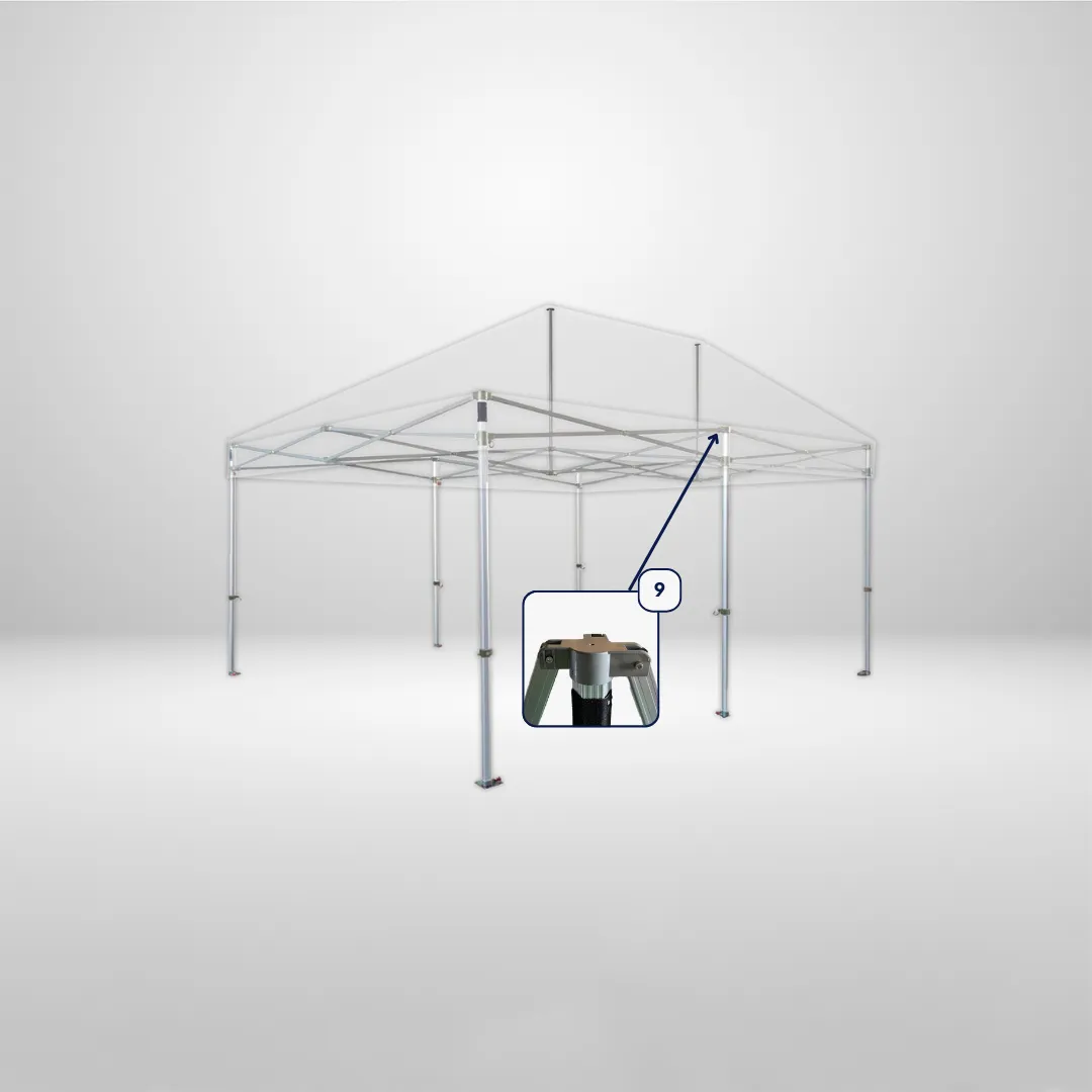 Pieza de repuesto Nº 9 para carpa plegable - Gama ELITE