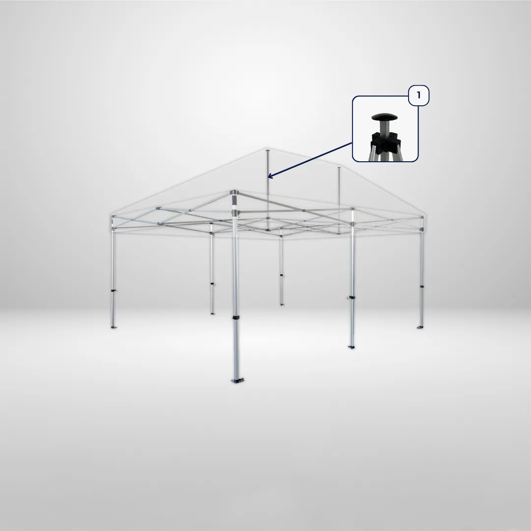 Pieza de repuesto Nº 1 para carpa plegable - Gama PLUS
