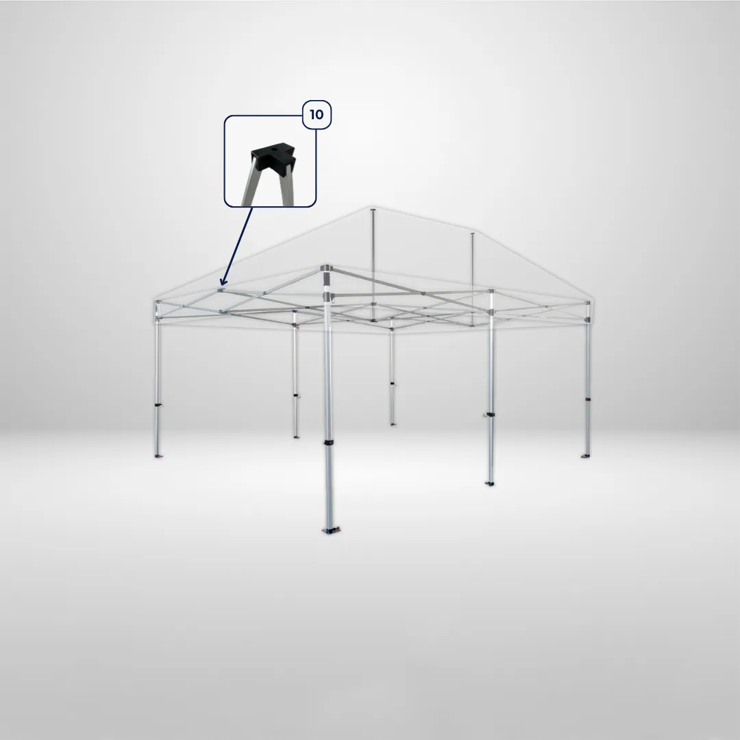 Pieza de repuesto Nº 10 para carpa plegable - Gama PLUS