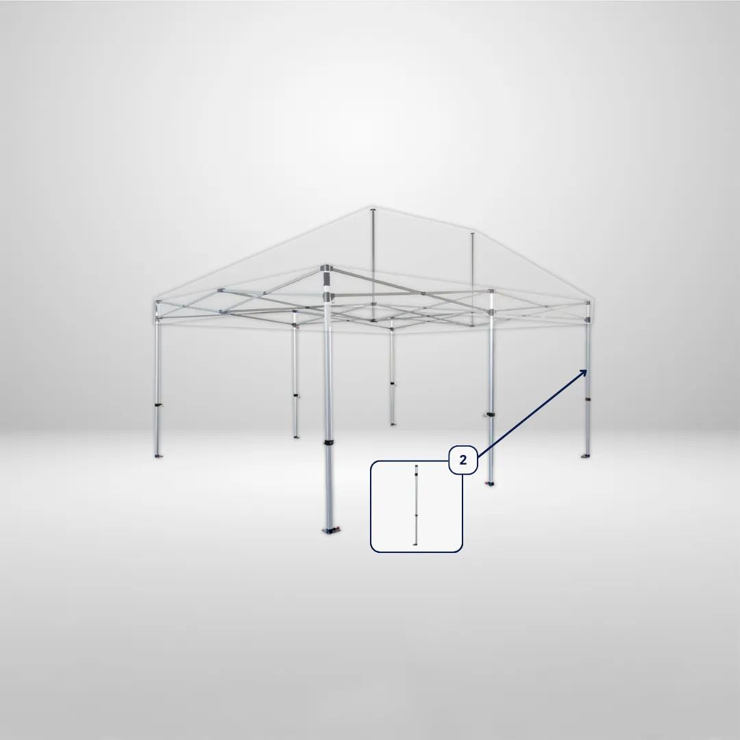 Pieza de repuesto Nº 2 para carpa plegable - Gama PLUS