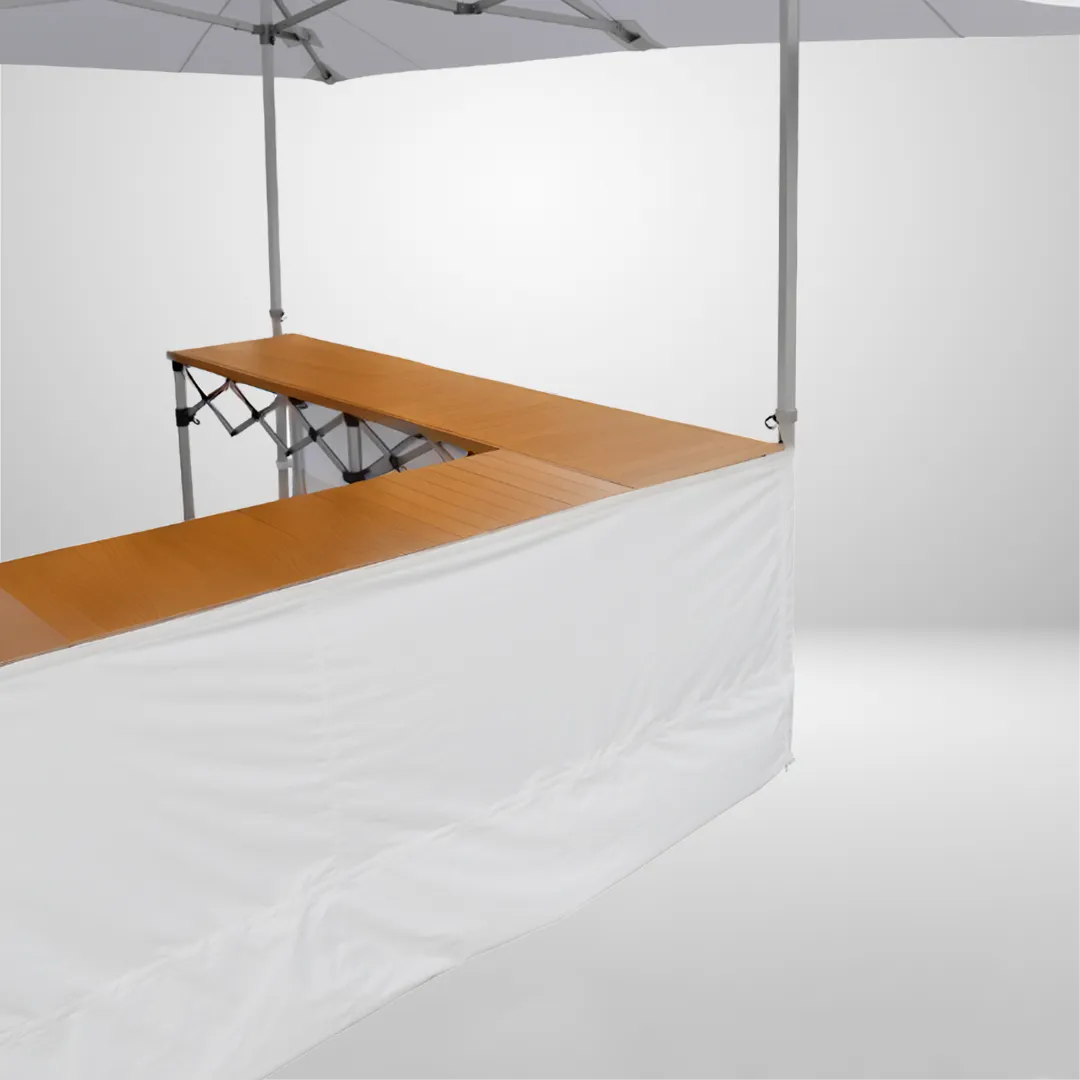 Mostrador plegable