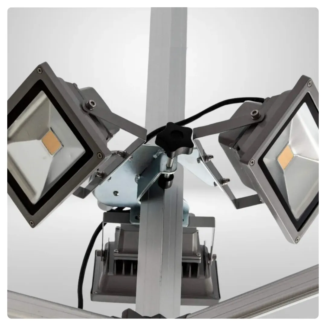 Luz bajo la carpa