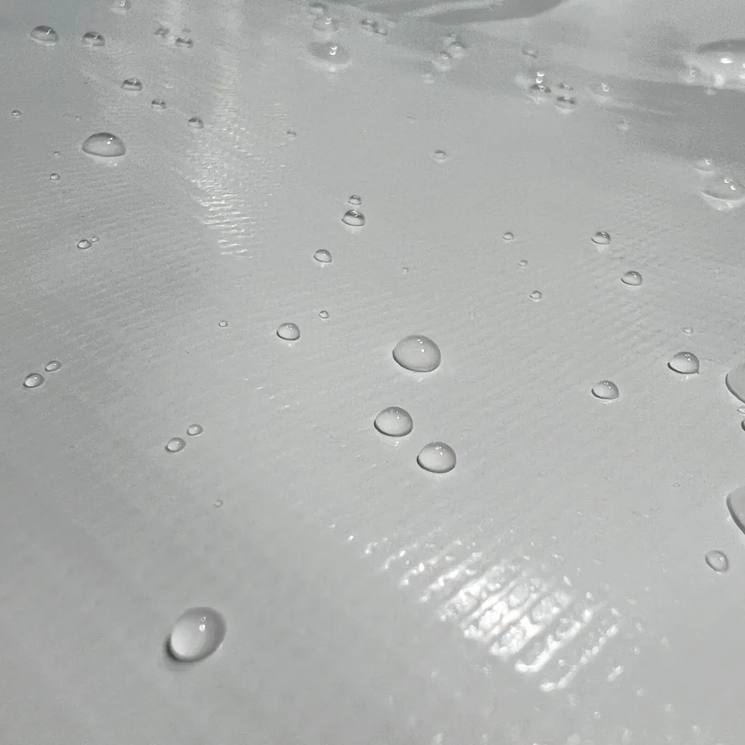 Cortina lateral de PVC de 520 g/m² para carpa plegable